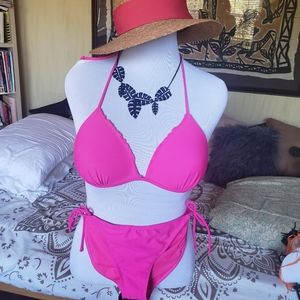Fushia pink bikini